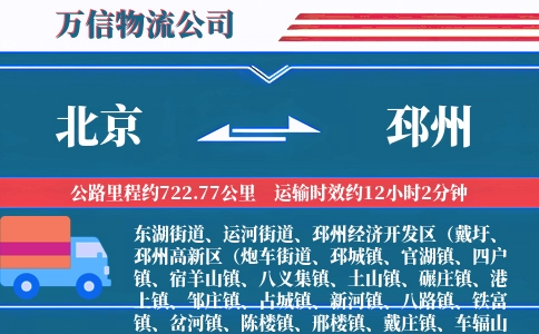 北京到邳州物流公司