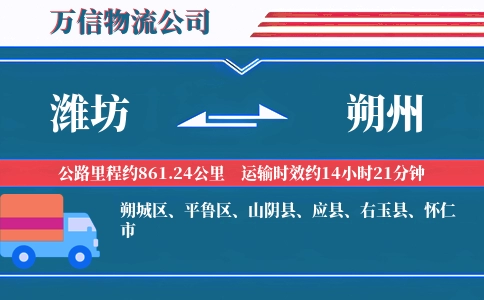 潍坊到朔州物流公司