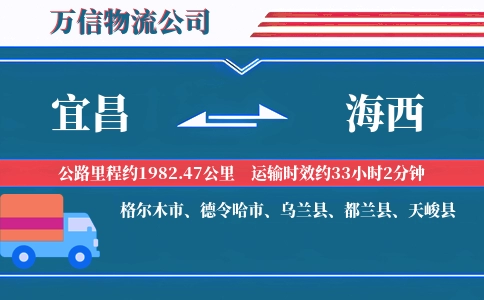 宜昌到海西物流公司