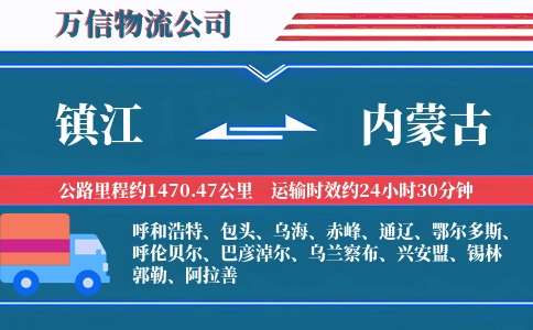 镇江到内蒙古物流公司